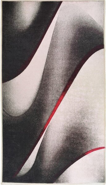 Biało-czarny dywan odpowiedni do prania 180x120 cm – Vitaus