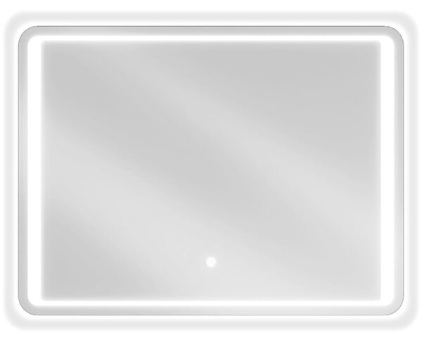 Mexen Zusa lustro łazienkowe podświetlane 80 x 60 cm, LED 6000K, antypara - 9808-080-060-611-00