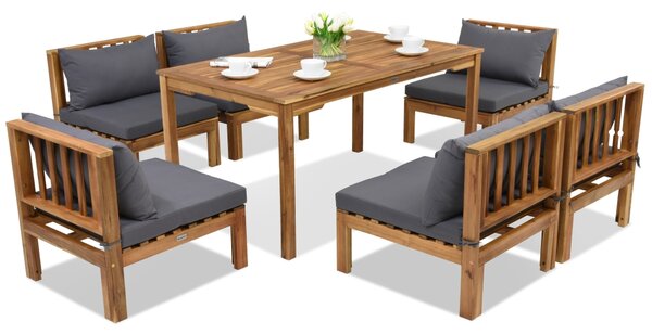 Meble ogrodowe Brunei Premium 6 Garden Point akacja
