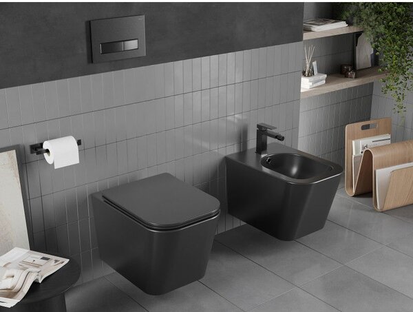 Mexen Teo bidet wiszący, czarny mat - 35855185