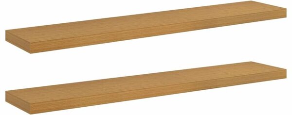 Beżowa półka Ścienna z materiału drewnopochodnego - nowoczesny design i praktyczność