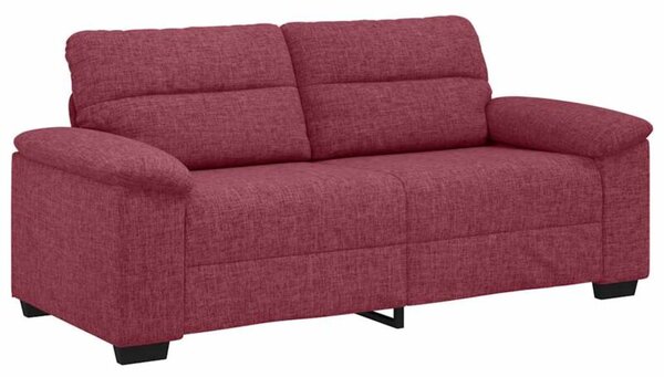 Sofa 2-osobowa, winna czerwieÅ, 180x81x84 cm, tkaninÄ