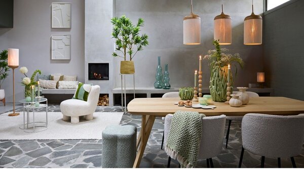 Kremowe metalowe fotele jadalniane zestaw 2 szt. Radaja – Light & Living