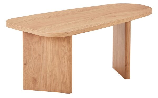 Stolik w naturalnym kolorze 50x100 cm Melo – House Nordic