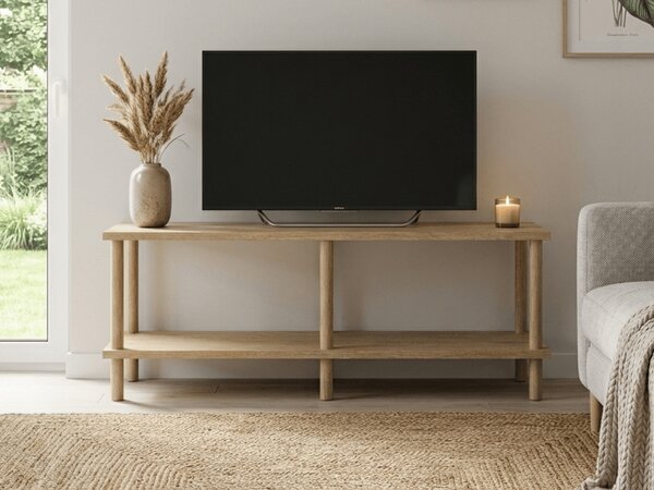 Stolik TV SOLE 90 cm, dąb sonoma