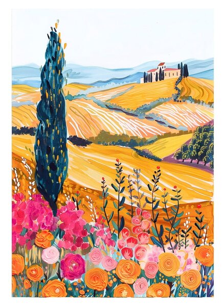 Obraz 60x80 cm Color II – Styler