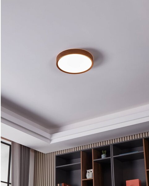 Brązowa lampa sufitowa LED MUSURITA – EGLO