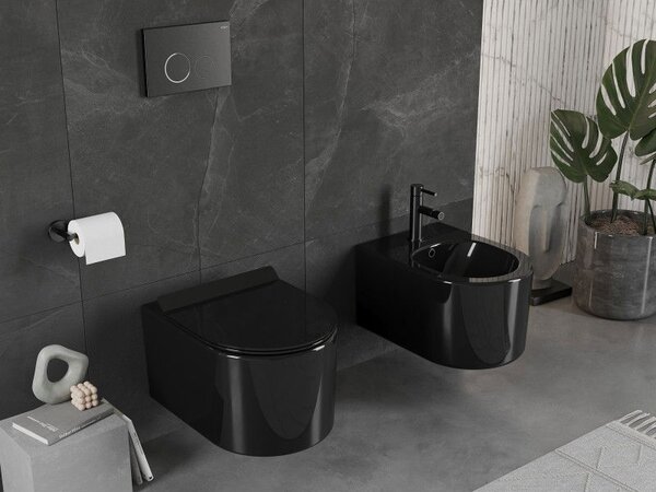 Mexen Sofia bidet wiszący, czarny - 35544870