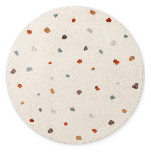 Kremowy dywan dziecięcy ø160 cm Funny Dots – Hanse Home
