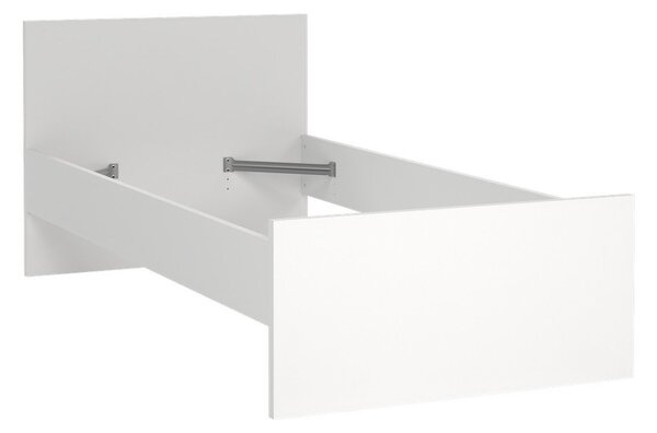 Białe łóżko jednoosobowe 90x190 cm Naia – Tvilum