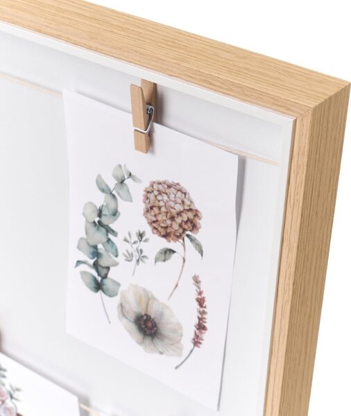 Naturalna ramka ścienna 43x43 cm – Casa Selección