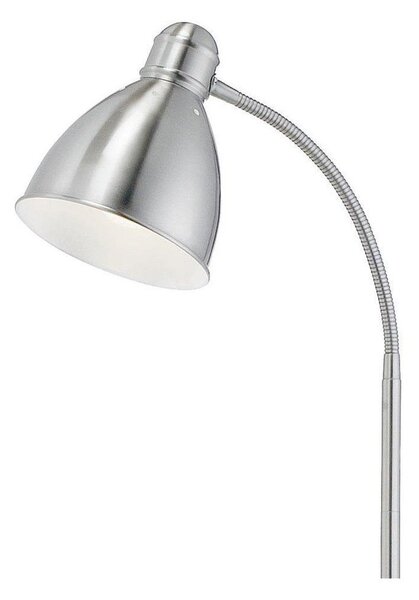 Lampa stojąca w kolorze srebra Markslöjd Nitta