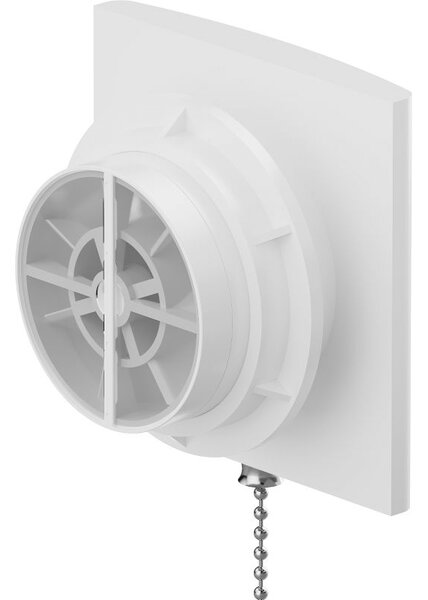 Mexen EXS 100 wentylator łazienkowy, włącznik sznurkowy, biały - W9604-100K-00