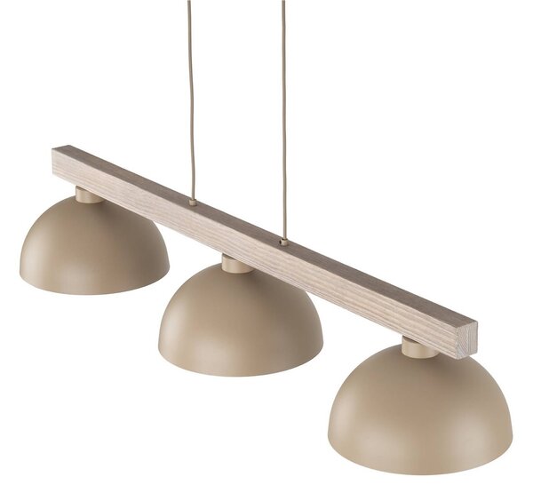 Lampa wisząca Oslo TK Lighting, możliwość ściemniania, kremowy / amber, salon / jadalnia, metal, nowoczesny