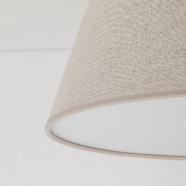 Lampa sufitowa Formo TK Lighting, możliwość ściemniania, kremowy / amber, salon / jadalnia, tkanina / materiał / jedwab, nowoczesny