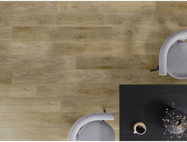 Mexen Alabama panele winylowe 1240 x 182 mm SPC 6,5 mm, podkład IXPE 1,5 mm, 4 V-Fuga, Dąb - F1019-1240-182-505-4V1-01