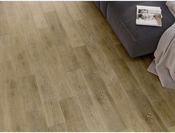 Mexen Alabama panele winylowe 1240 x 182 mm SPC 6,5 mm, podkład IXPE 1,5 mm, 4 V-Fuga, Dąb - F1019-1240-182-505-4V1-01