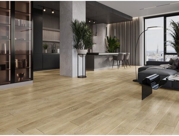 Mexen Alabama panele winylowe 1240 x 182 mm SPC 6,5 mm, podkład IXPE 1,5 mm, 4 V-Fuga, Dąb - F1019-1240-182-505-4V1-01