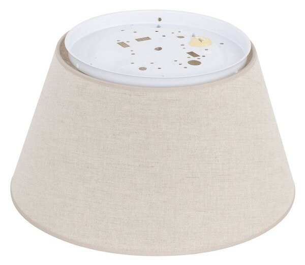 Lampa sufitowa Formo TK Lighting, możliwość ściemniania, kremowy / amber, salon / jadalnia, tkanina / materiał / jedwab, nowoczesny
