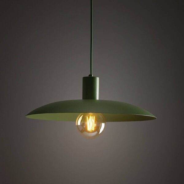 Lampa wisząca Astra TK Lighting, możliwość ściemniania, zielony, salon / jadalnia, metal, nowoczesny