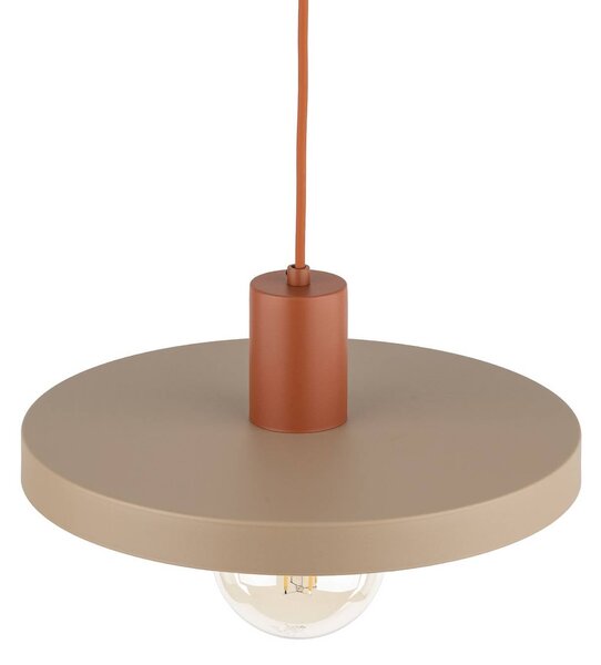 Lampa wisząca Sila TK Lighting, możliwość ściemniania, kremowy / amber, salon / jadalnia, metal, nowoczesny