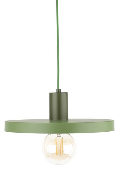 Lampa wisząca Sila TK Lighting, możliwość ściemniania, zielony, salon / jadalnia, metal, nowoczesny
