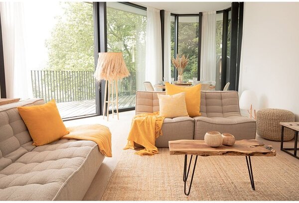 Bawełniany koc 130x160 cm Cotton Slub – Tiseco Home Studio