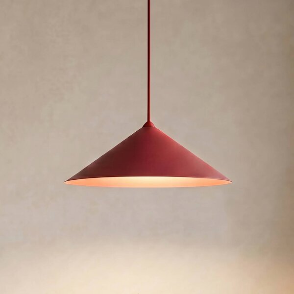 Lampa wisząca Lume L TK Lighting, możliwość ściemniania, czerwony, salon / jadalnia, metal, nowoczesny