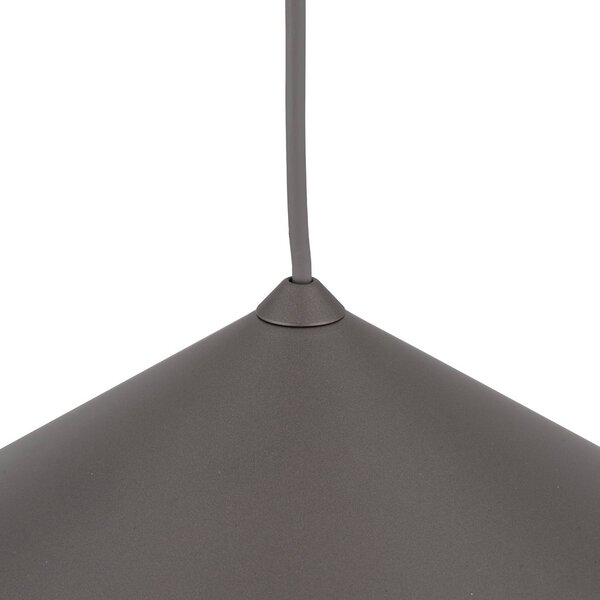 Lampa wisząca Lume L TK Lighting, możliwość ściemniania, brązowy / rdzawy, salon / jadalnia, metal, nowoczesny