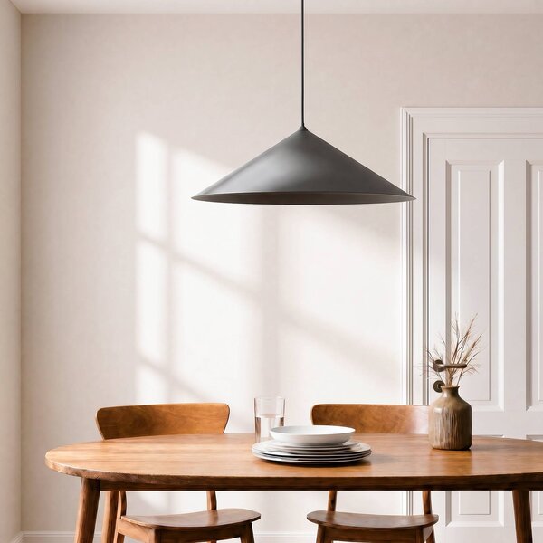 Lampa wisząca Lume XL TK Lighting, możliwość ściemniania, brązowy / rdzawy, salon / jadalnia, metal, nowoczesny