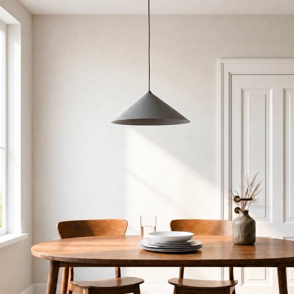 Lampa wisząca Lume L TK Lighting, możliwość ściemniania, brązowy / rdzawy, salon / jadalnia, metal, nowoczesny