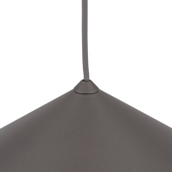 Lampa wisząca Lume XL TK Lighting, możliwość ściemniania, brązowy / rdzawy, salon / jadalnia, metal, nowoczesny
