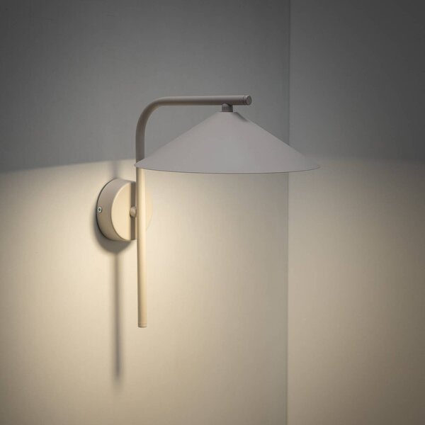 Kinkiet Lume S TK Lighting, możliwość ściemniania, aluminiowy / szary / cynkowy, salon / jadalnia, metal, nowoczesny