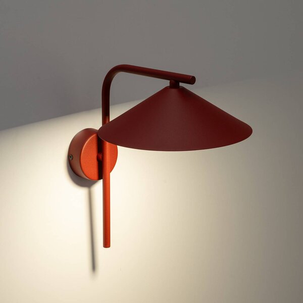 Kinkiet Lume S TK Lighting, możliwość ściemniania, czerwony, salon / jadalnia, metal, nowoczesny