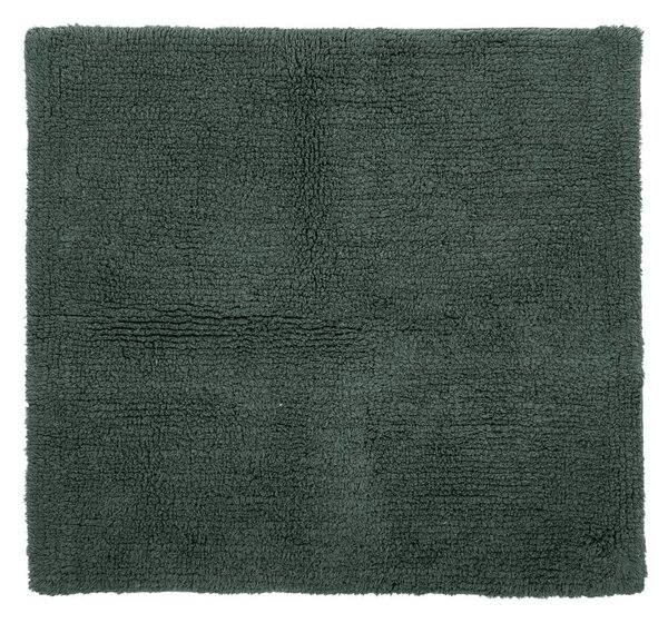 Ciemnozielony dywanik łazienkowy 60x60 cm Riva – Tiseco Home Studio