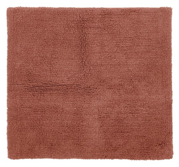 Ceglasty dywanik łazienkowy 60x60 cm Riva – Tiseco Home Studio