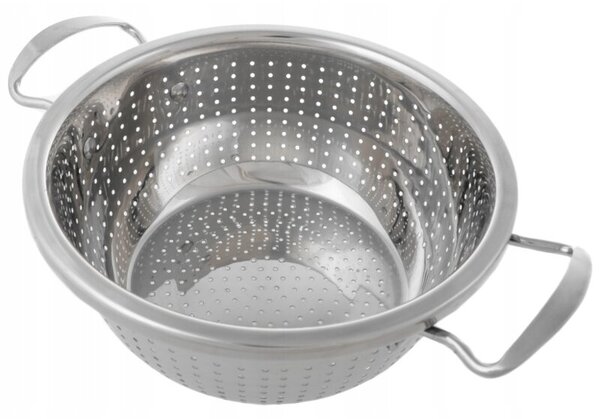 Durszlak sitko kuchenne cedzak stalowy błysk sito 22cm koszyk a2029