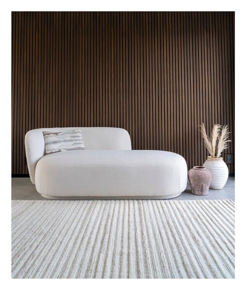 Kremowy wełniany chodnik tkany ręcznie 80x180 cm Mango – House Nordic