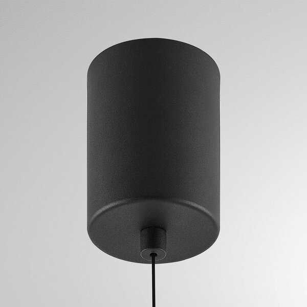 Molto Luce Lampa wisząca ARE, możliwość ściemniania, czarny, salon / jadalnia, kamień, nowoczesny