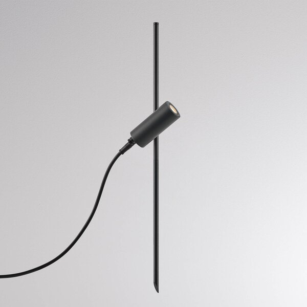 Molto Luce Zestaw lamp z grotem ziemnym LED CHOPA II, antracyt, CCT, IP65, metal II, czarny, aluminium, nowoczesny
