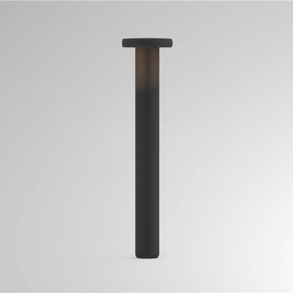 Molto Luce Słupek oświetleniowy LED CIRC, włączanie/wyłączanie, kolor antracytowy, CIRC, czarny, aluminium, nowoczesny