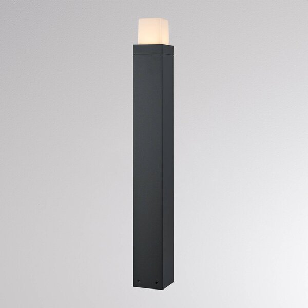 Molto Luce Słupek ogrodowy LED FYNN-O, wysokość 85 cm, kolor antracytowy, CCT IP65, FYNN-O, czarny, aluminium, nowoczesny