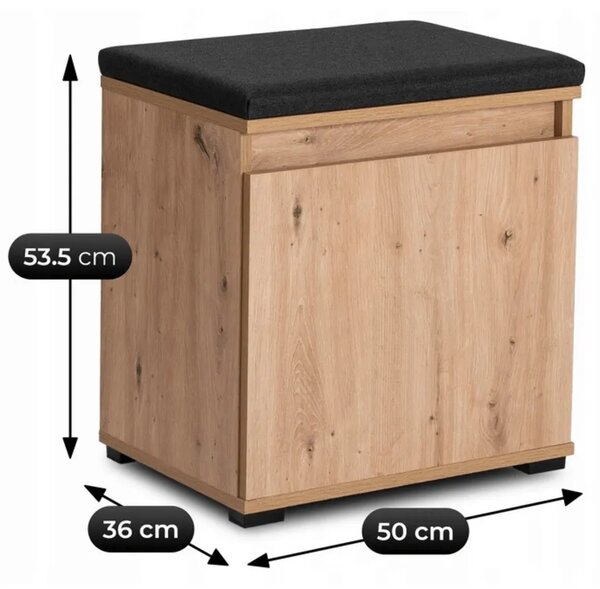 Szafka na buty z siedziskiem 50 cm C4-R41