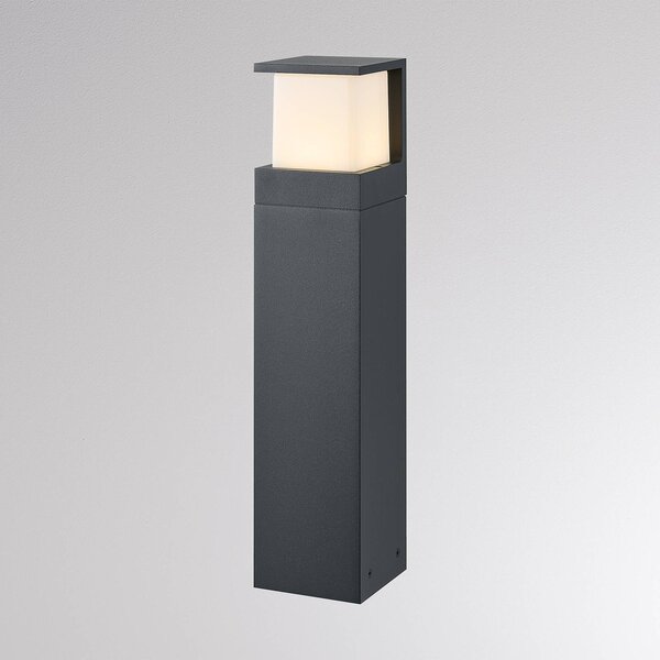 Molto Luce Słupek ogrodowy LED FYNN-Y, wysokość 45 cm, kolor antracytowy, CCT, stopień FYNN-Y, czarny, aluminium, nowoczesny