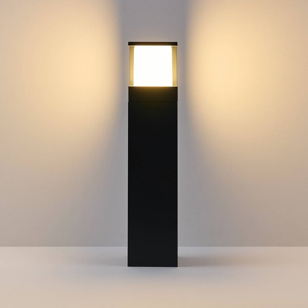 Molto Luce Słupek ogrodowy LED FYNN-Y, wysokość 45 cm, kolor antracytowy, CCT, stopień FYNN-Y, czarny, aluminium, nowoczesny