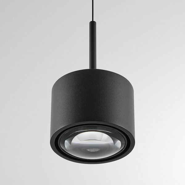 Molto Luce Lampa wisząca MAG MINI, możliwość ściemniania, czarny, salon / jadalnia, aluminium, nowoczesny
