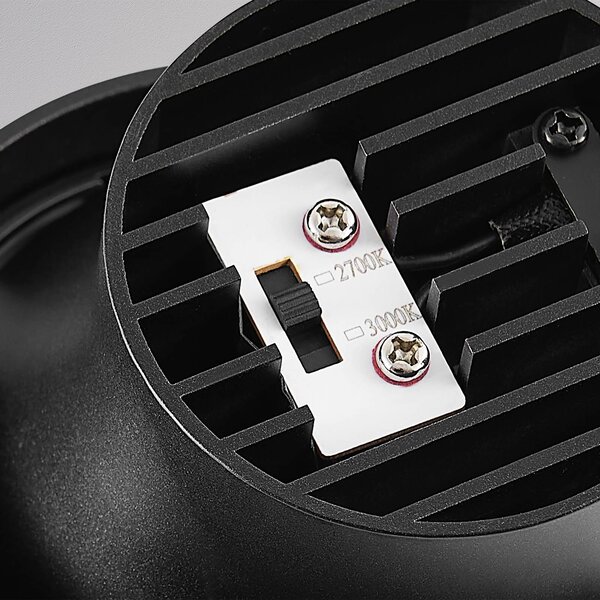 Molto Luce Lampa sufitowa wpuszczana LED MAG MINI, biała, Ø 10 cm, CCT 18 V MINI, biały / opal, salon / jadalnia, aluminium, nowoczesny