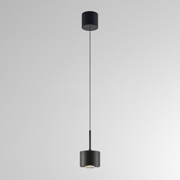Molto Luce Lampa wisząca MAG MINI, możliwość ściemniania, czarny, salon / jadalnia, aluminium, nowoczesny