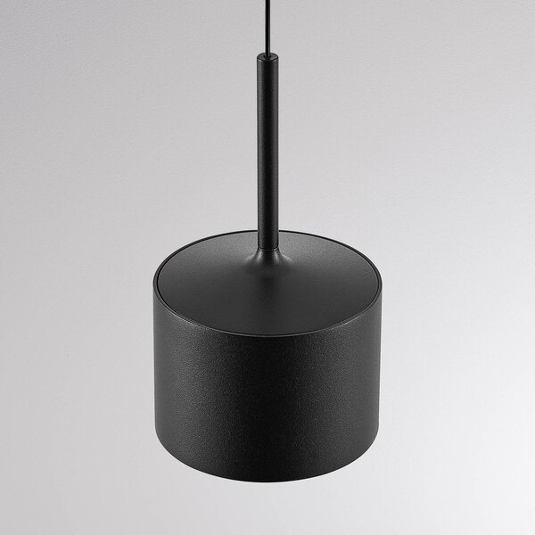 Molto Luce Lampa wisząca MAG MINI, możliwość ściemniania, czarny, salon / jadalnia, aluminium, nowoczesny
