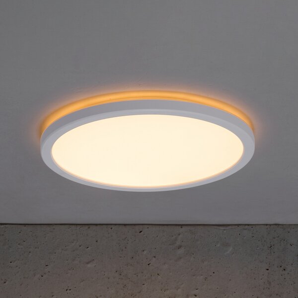 Lampa Sufitowa Nordlux, Oja 24, biały, przedpokój, tworzywo sztuczne